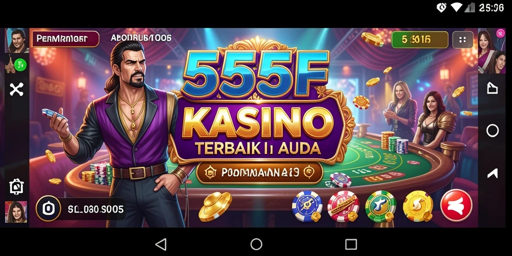Gameplay menarik dari 555F dengan grafis memukau.