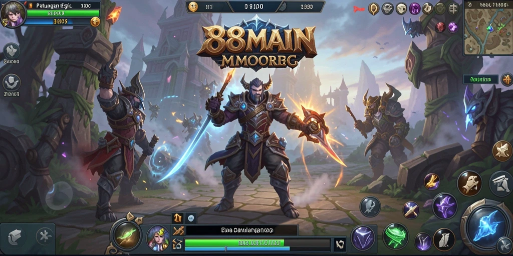 Tampilan gameplay 88MAIN yang seru dan penuh aksi.