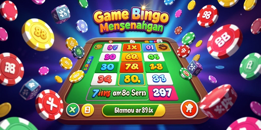 Tampilan menarik dari gameplay Bingo di 898A.