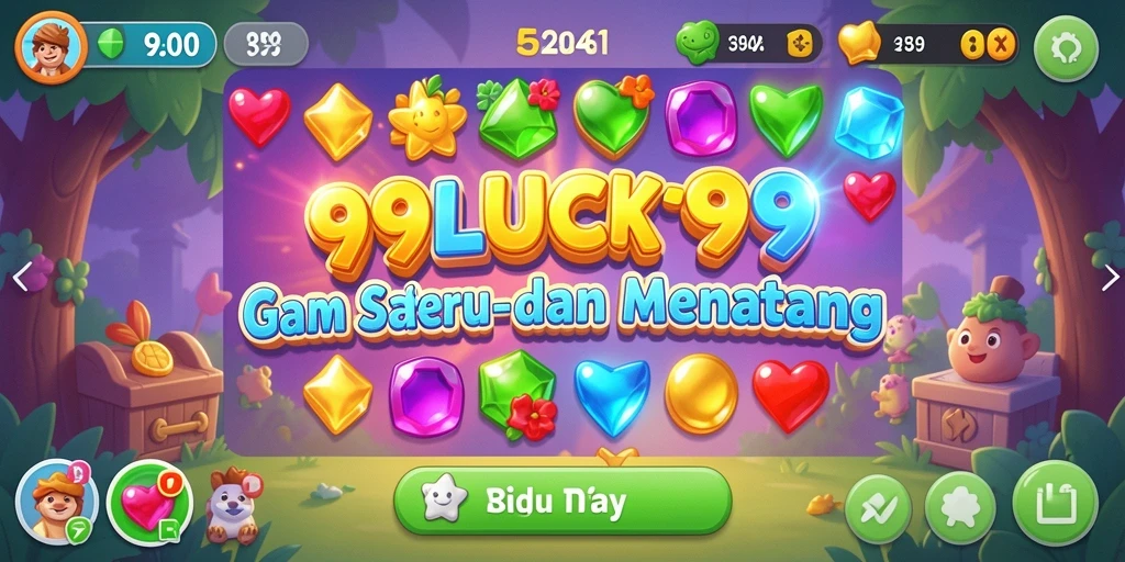 Gameplay seru 99LUCK99 dengan grafis menarik.