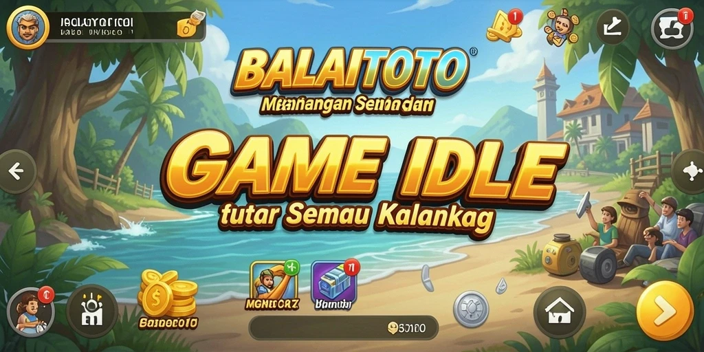 Screenshot gameplay BALAITOTO yang menunjukkan kesenangan bermain Idle.