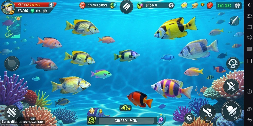 Tampilan gameplay Tembak Ikan yang seru di KEPO66.