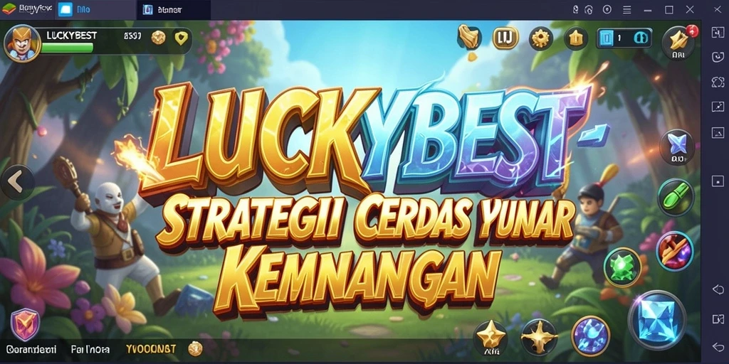 Screenshot LUCKYBEST menampilkan aksi gameplay strategi yang mendebarkan.