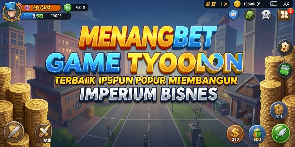 Tampilan menarik dari gameplay <strong>MENANGBET</strong> saat membangun bisnis.