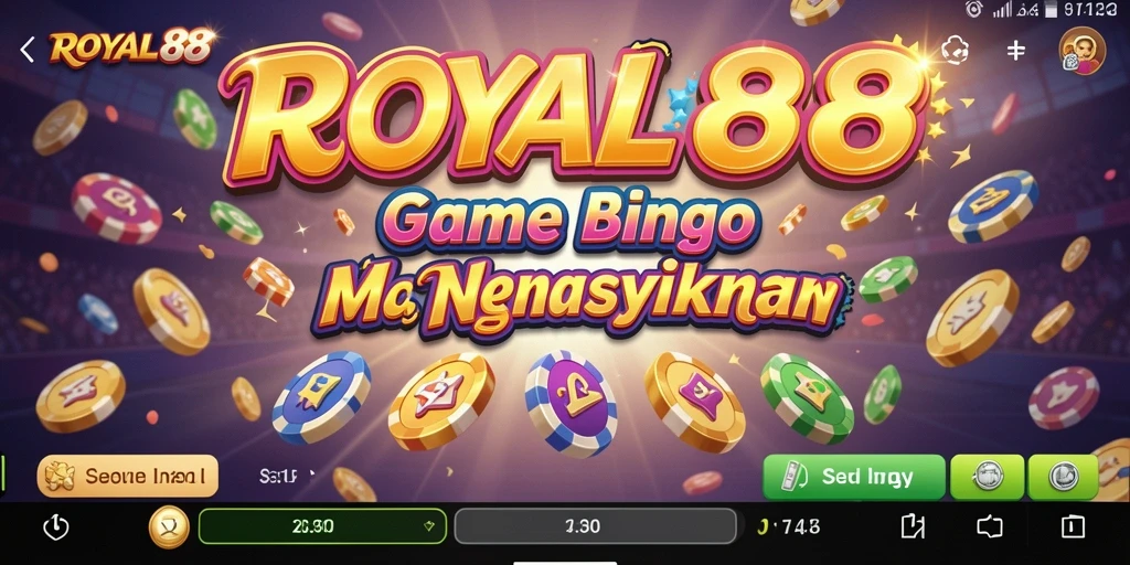 Screenshot gameplay ROYAL88 yang menunjukkan keseruan Bingo.