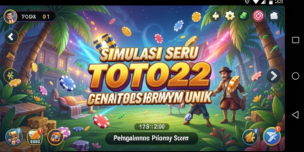Gambaran jelas gameplay TOTO22 dalam simulasi kehidupan nyata.